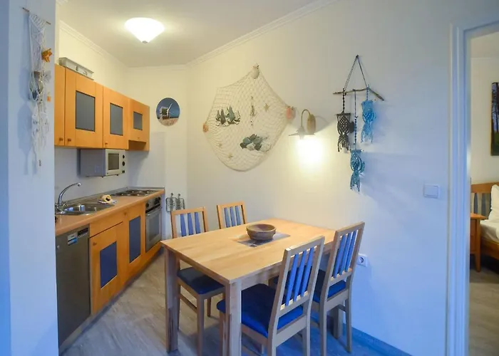 Dünenpark - Komfort Mit 1 Schlafzimmer Und Balkon Im Dachgeschoss 282 * Binz