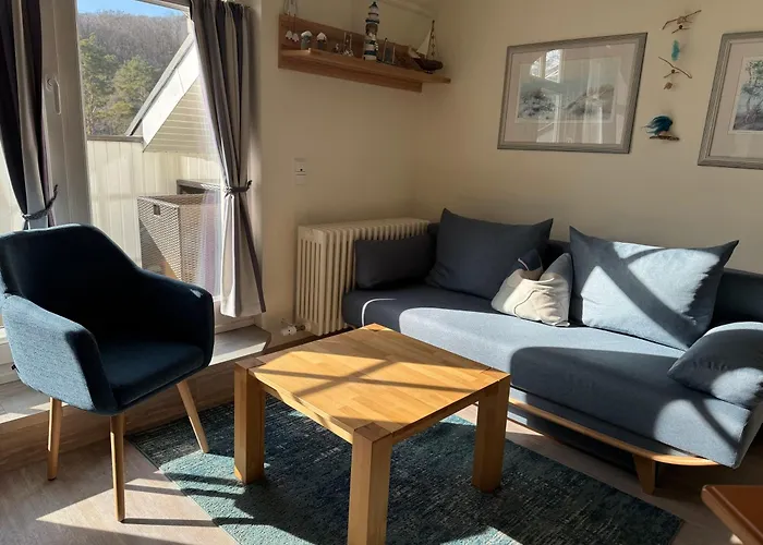 Dünenpark - Komfort Mit 1 Schlafzimmer Und Balkon Im Dachgeschoss 282 Apartment